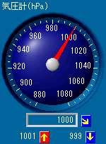 Raw Barometer 1009.7hPa